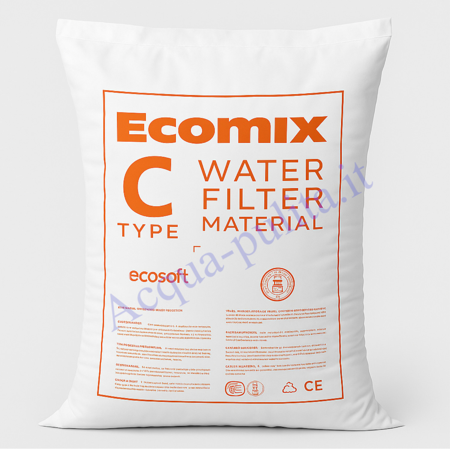 Resina Ecomix tipo C per addolcitore