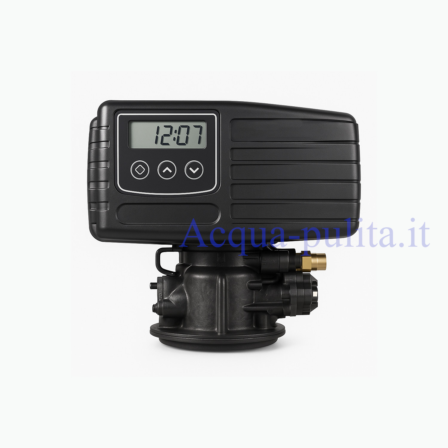 Valvola testata addolcitore Fleck 5600 SXT 1" completa di by-pass e iniettore.