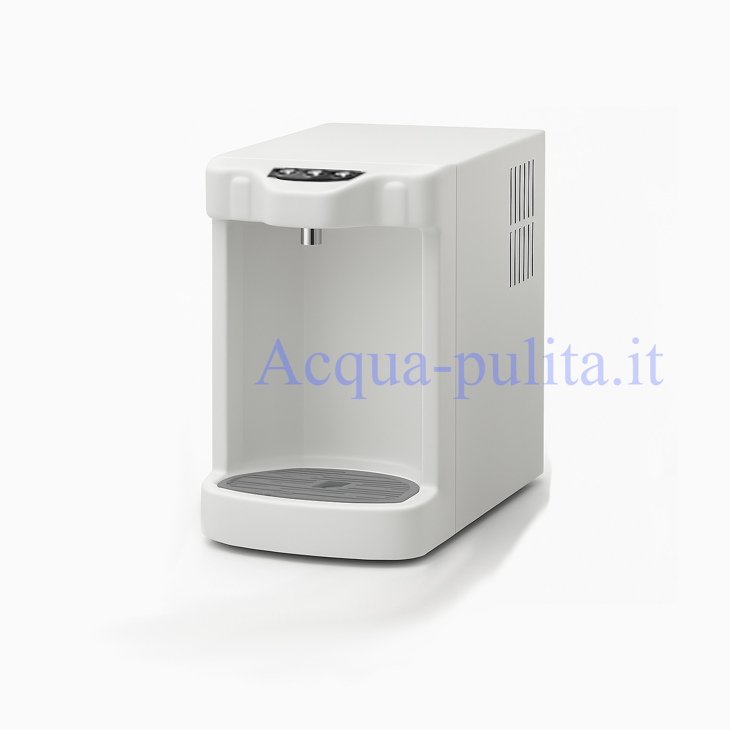 Aquais 90 refrigeratore sopra banco 3 vie per produrre acqua fredda + acqua a temperatura ambiente + acqua frizzante fredda 