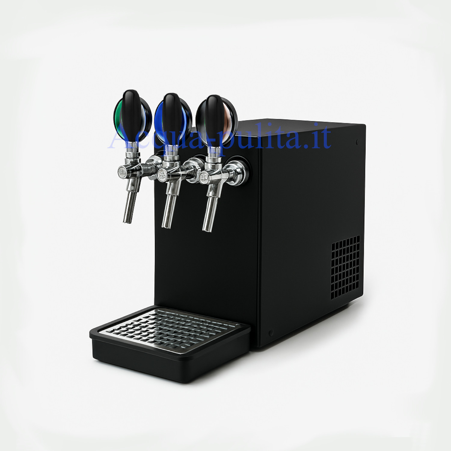 Refrigeratore Polares 90lt./h. zincato per produrre acqua fredda, a temperatura ambiente e frizzante fredda