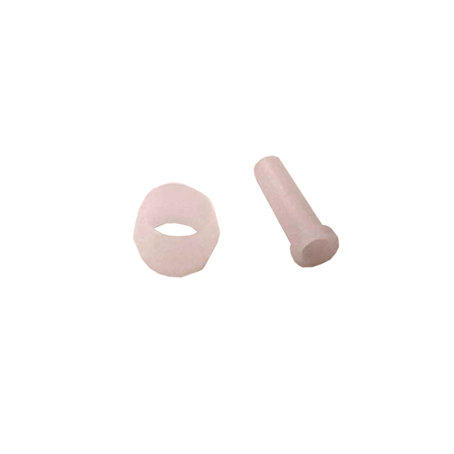 Anello e inserto per tubo da 1/4" per depuratore d'acqua utile per collegare il rubinetto di prelievo dell'acqua. Diametro 6mm